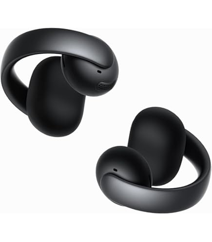 イヤホン Anker Soundcore AeroClip black Anker soundcore AeroClip ブラック ワイヤレスイヤホン